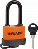 Замок навесной FUARO PL-3650 LS (50 мм) 3 "англ."кл. (удлиненная дужка) БЛИСТЕР